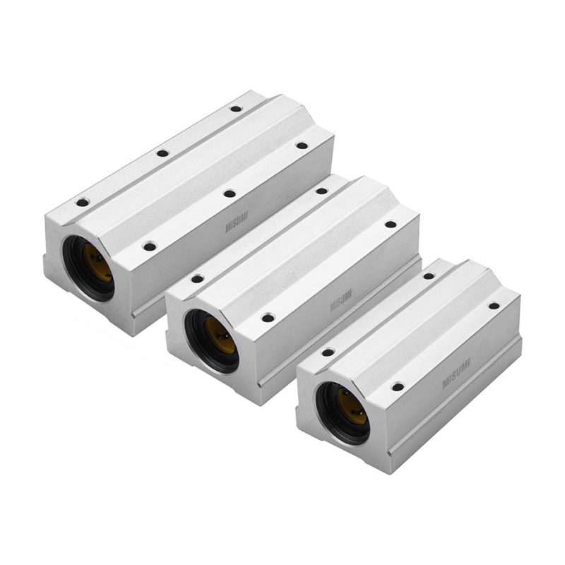 Linear ball bushing blocks in three lengths