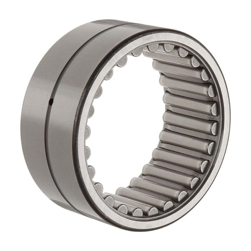 Needle roller bearing with steel outer ring